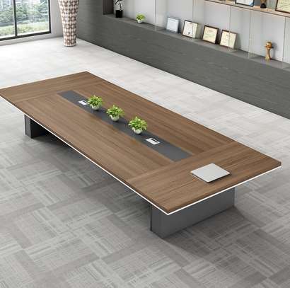Office Table :  14 Chair Office Boardroom Table Setup image 5