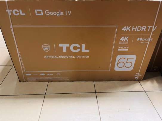 TCL 65 INCHES SMART UHD FRAMELESS TV image 3