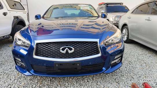 Nissan skyline Infinity 2018 blue image 10