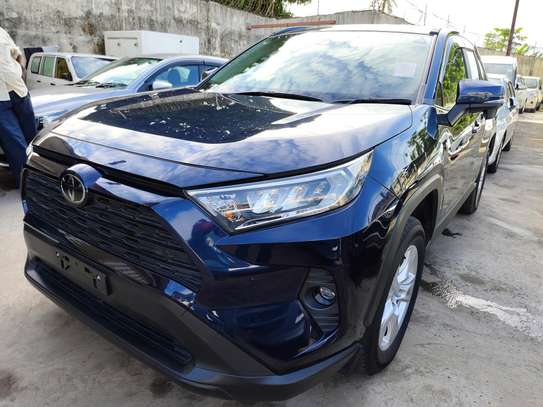 Toyota RAV4 dark blue 2019 petrol image 3