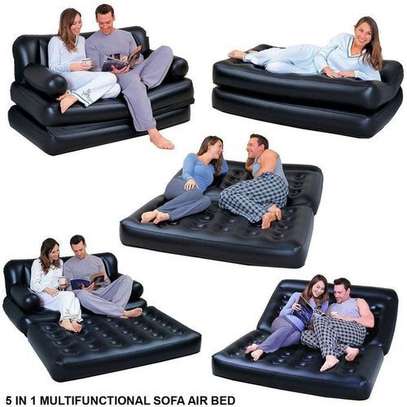 Bestway 5 In 1 Inflatable Multi Function Air Bed With Electric Pump image 1