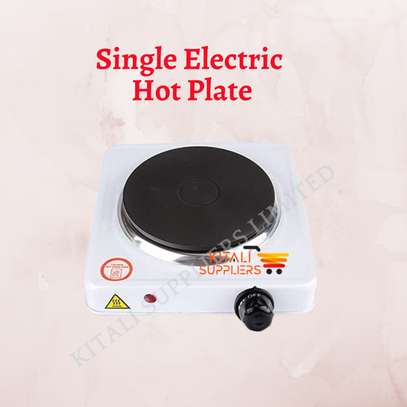Single electric hot plate burner image 1