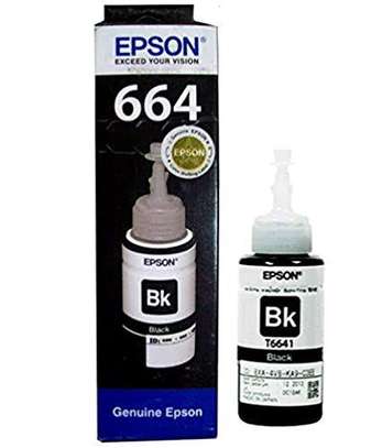 Epson ink black T664 image 5