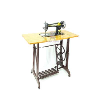 Complete Butterfly Sewing Machine, Stand, Accessories image 4