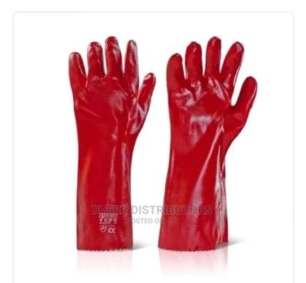 PVC Rubber Coated Work Gloves 16 Fortune image 1