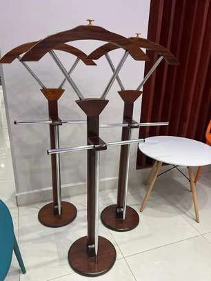 Office Hanger: Mahogany Wooden Executive coat hanger image 2