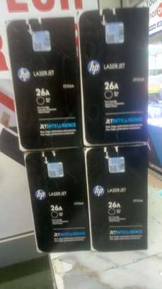 HP toner cartridges black 26A image 1