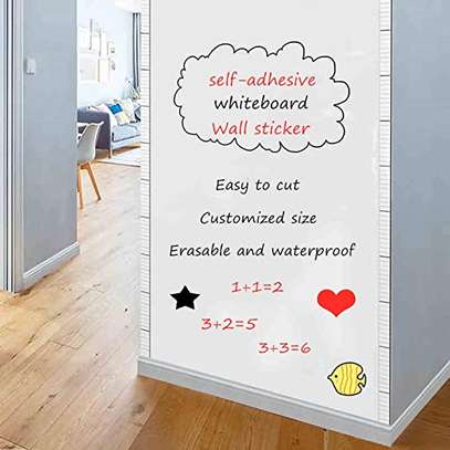 Whiteboard - Wall Sticker Erasable self adhesive image 4