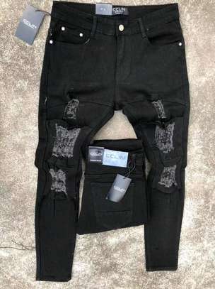 Dior Amiri Balmain Lv Bottega Veneta Rugged Slimfit Jeans image 2