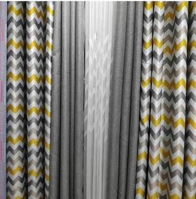 PRINTED DECORATIVE CURTAINS AVAILABLE image 1