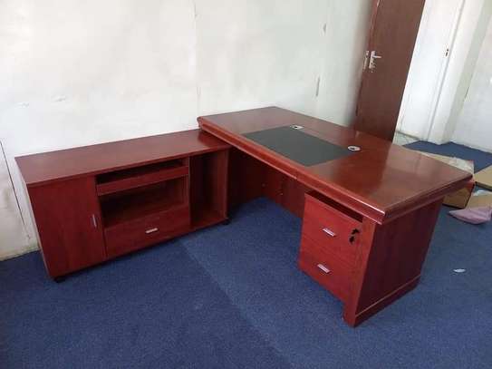 Classic Executive Office Desk – Solid Wood CEO Table -1.4M image 3