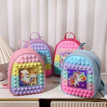 Unicorn Book Pop Bag For Girls Pop Bubbles Fidget Toy image 3
