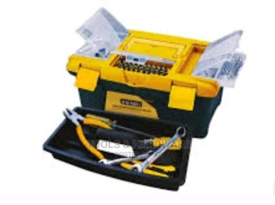 PLASTIC TOOL BOX(Tools Not Included) image 1