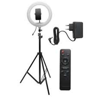 Selfie Ring Light with Tripod Stand Bundle with 10'' Selfie Ring Light image 1