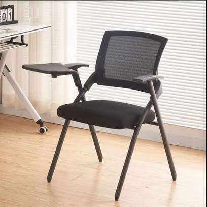 Ergonomic Mesh Chairs with Writing Board image 3