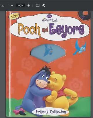 Winnie the Pooh and Eeyore PDF Kids book image 1