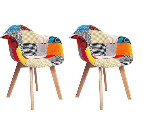 Office Chair: Multicolored Home Office Eames Chair image 4