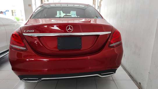Mercedes Benz C200 Red 2017 image 10