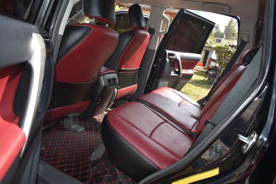 Toyota Landcruiser interior leather upholstery image 3