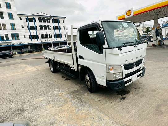 MITSUBISHI FUSO CANTER WITH FRONT LEAF SPRINGS LONG CHASSIS image 11