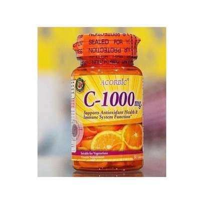 Acorbic Vitamin C 1000mg Tablets Skin Brightening  Pills image 2