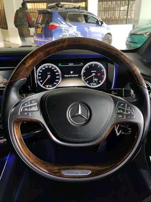 Mercedes Benz black S550 2017 image 10