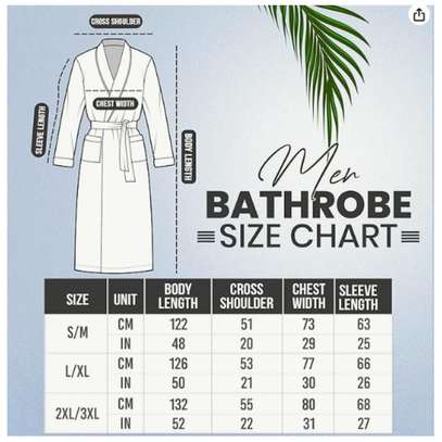 NY Threads Luxurious Men’s Bathrobe Spa Robe image 4