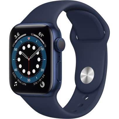Apple Watch Series 6 (GPS, 40mm, Blue Aluminum, Deep Navy Sport Band) image 1