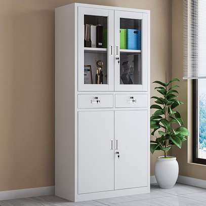 Cabinets:2.door Metallic Office Filling Cabinet image 3