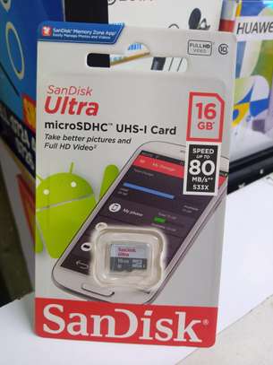 SanDisk ULTRA Micro SDHC Card 16GB 80MB/s Class 10 UHS-I  image 2