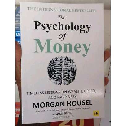 The Psychology Of Money By Morgan Housel White Business image 1