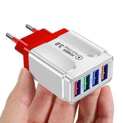 4 USB 3.1A Fast Charging Mobile Phone Charger image 10