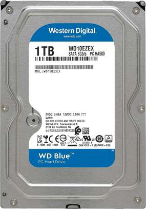 Western Digital 1TB WD Blue PC Internal Hard Drive HDD image 1