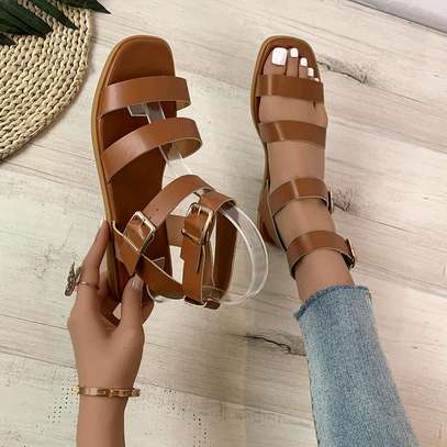 Quality strapped leather sandals sizes 37-43 image 4