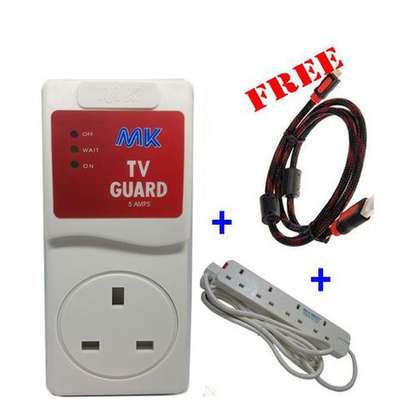 MK Electronics TV Guard + 4 Way Socket Extension image 3