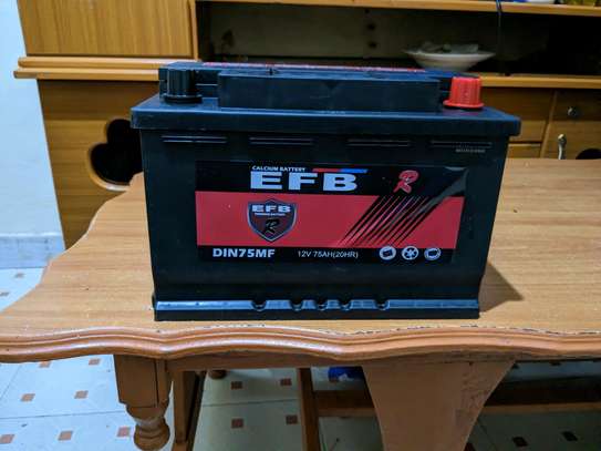 EFB din 75  start / stop battery image 4