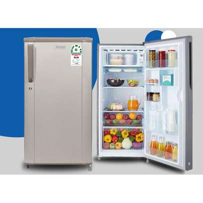 Haier Hrd 1903bs Single Door Direct Cool Fridge 190 Litres Brushline Silver In Nairobi Cbd Pigiame
