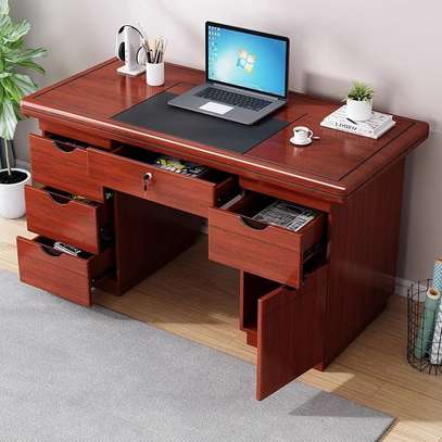 Modern 1.4m Computer Desk – Easy Assembly Office Table image 5