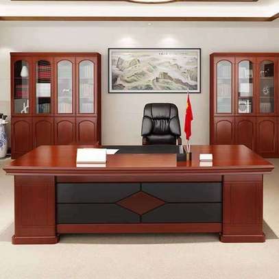 Office Desk: 2m Executive Office Desk With Premium Finish image 1
