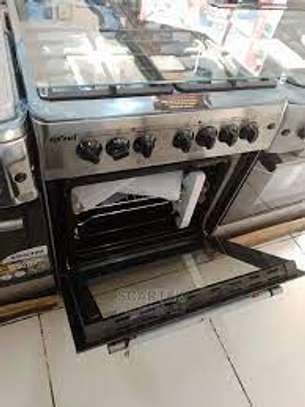 Exzel 3 Gas + 1 Electric Electric Oven 60by60  EG6631GY image 1
