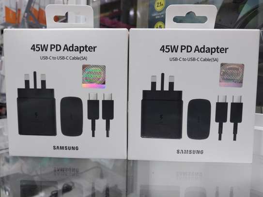 Samsung 45W USB C Power Adapter With Upto 100W (Cable C-to-c image 2
