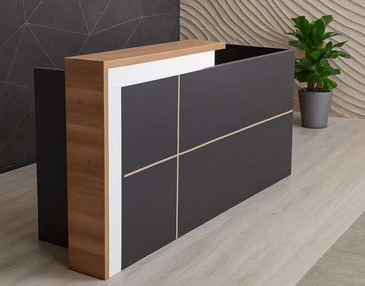 Office Desk : Office Reception Counter Desk image 7