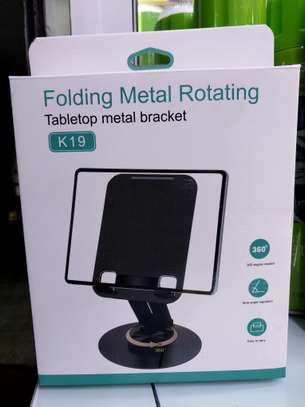 360° Rotating Stainless Steel Phone And Tablet Holder image 2
