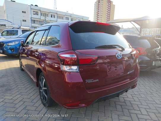 Toyota Fielder WxB hybrid redwine 2019 image 10