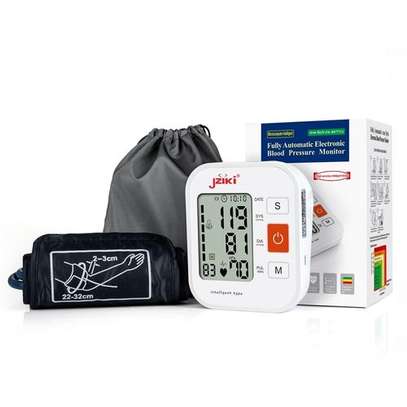JZIKI Digital Upper Arm Blood Pressure Monitors Tonometer Portable Health Care Bp Blood Pressure Monitor Meters Sphygmomanometer image 4