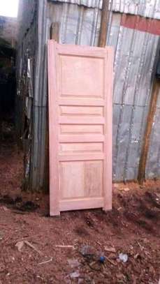 Solid panel Mahogany door/security /main door image 2