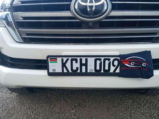 Kenyan Number/License Plate Holder set image 5