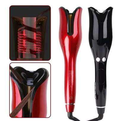 Automatic curling iron LED digital rotating hair curling image 2