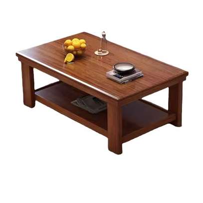 Wooden Mahogany Coffee Table image 6