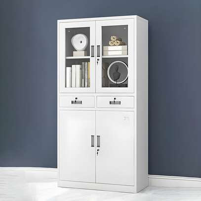 Office Cabinet: Secure 2 Door Metallic Filing Cabinet image 4